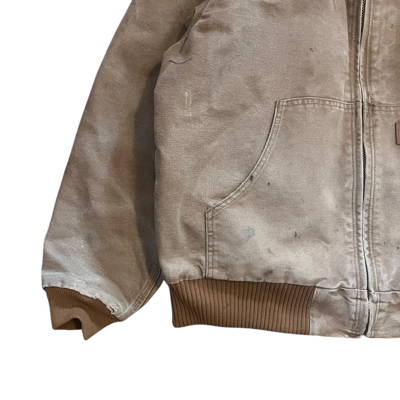 Brown Embroidered Carhartt Jacket (L)