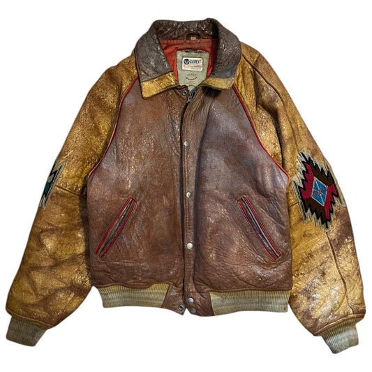 Vintage Avirex Leather Jacket (L)