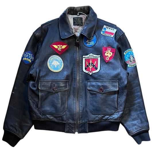 Avirex Leather Jacket (L)