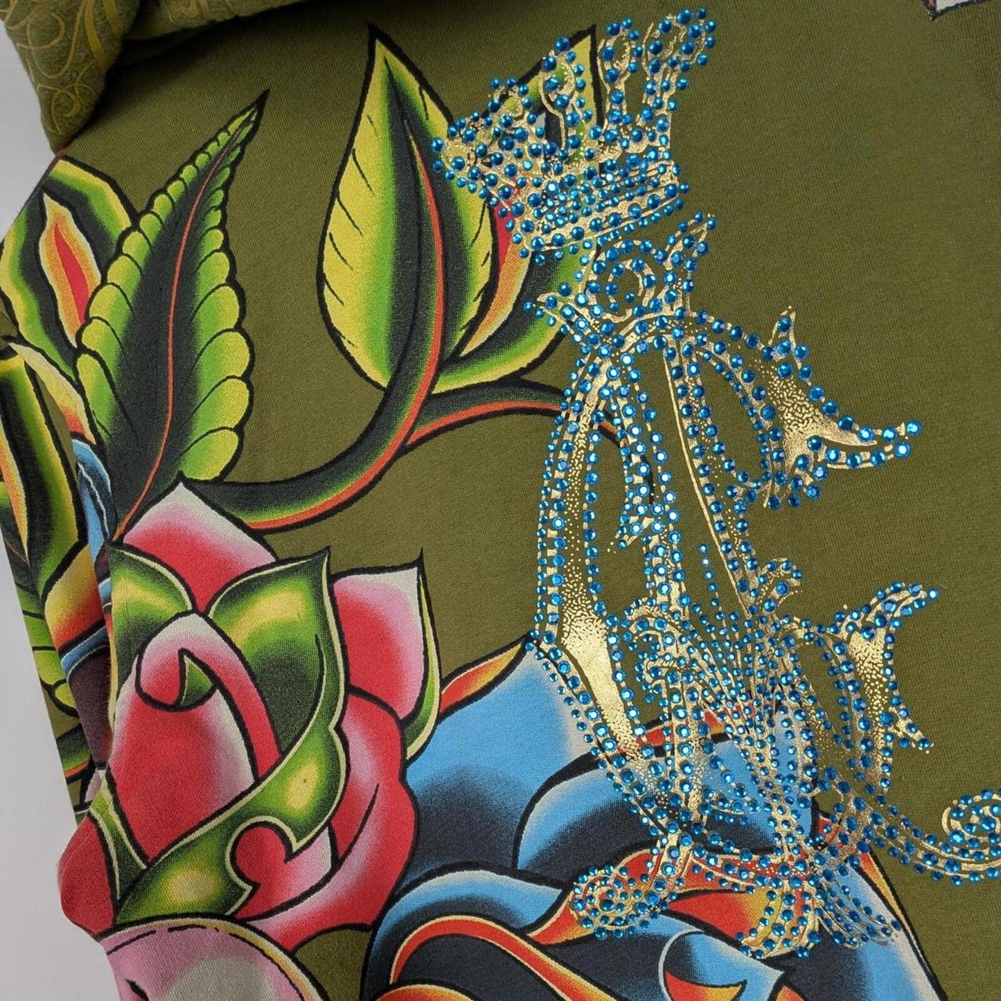 Christian Audigier Womens Hoodie (L)