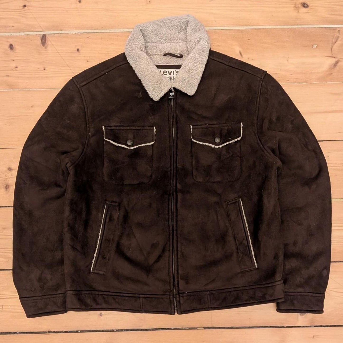 Levi’s Suede Jacket (L)