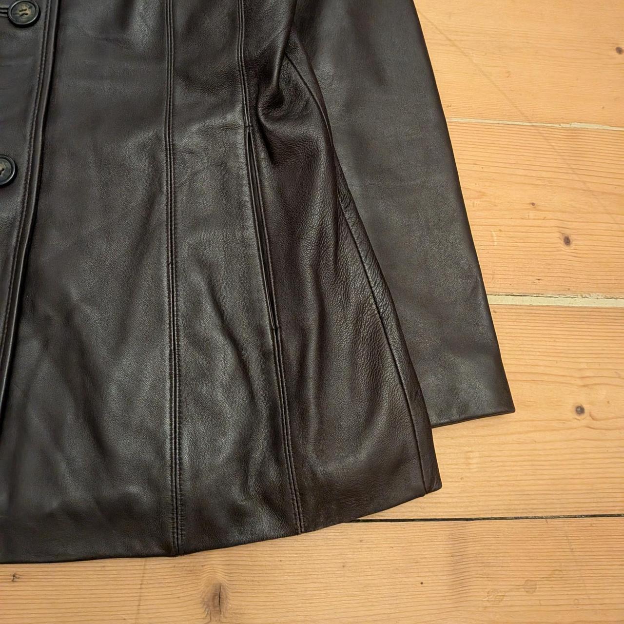 Siena Leather Jacket Blazer (S)