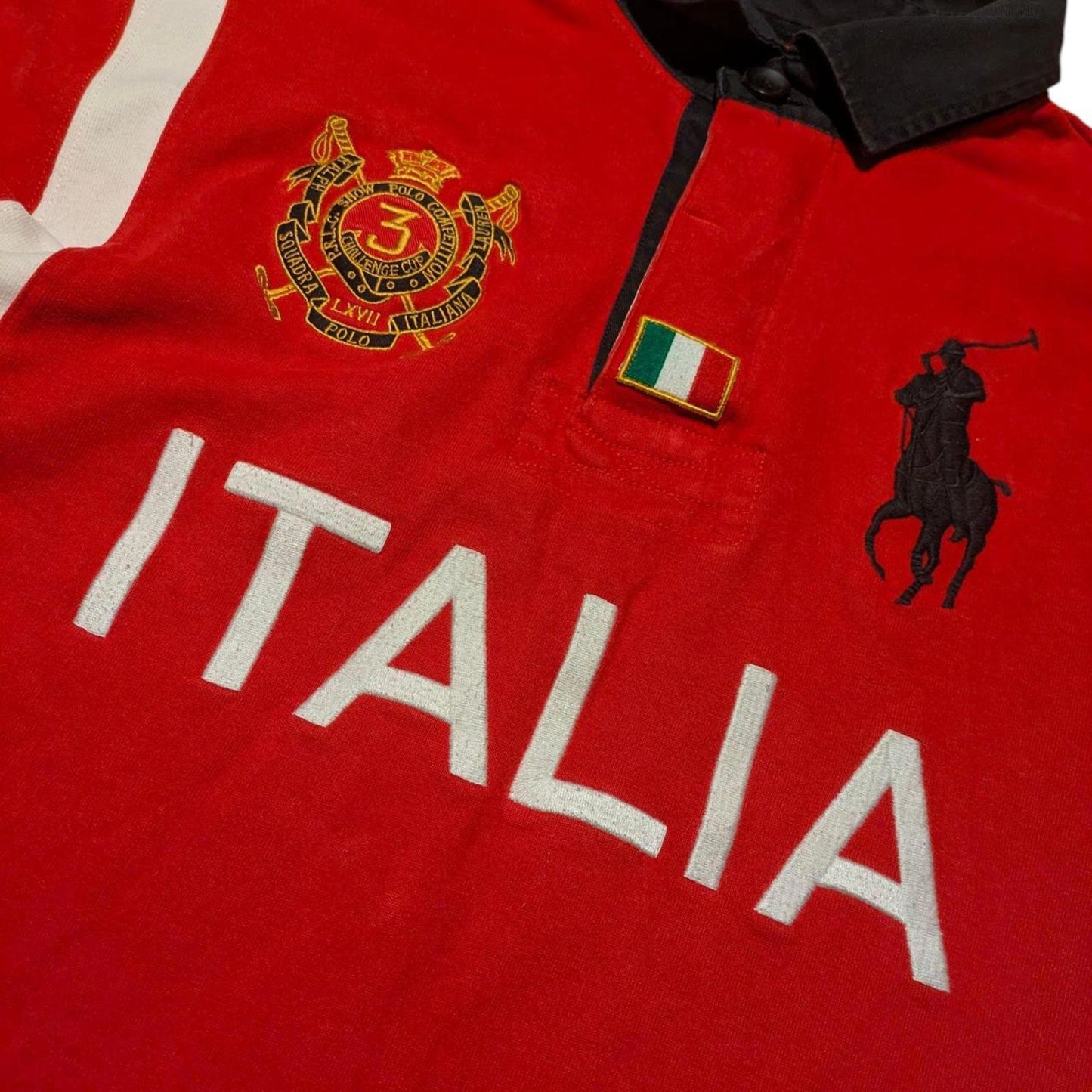 Polo Ralph Lauren Italia Rugby Shirt (L)