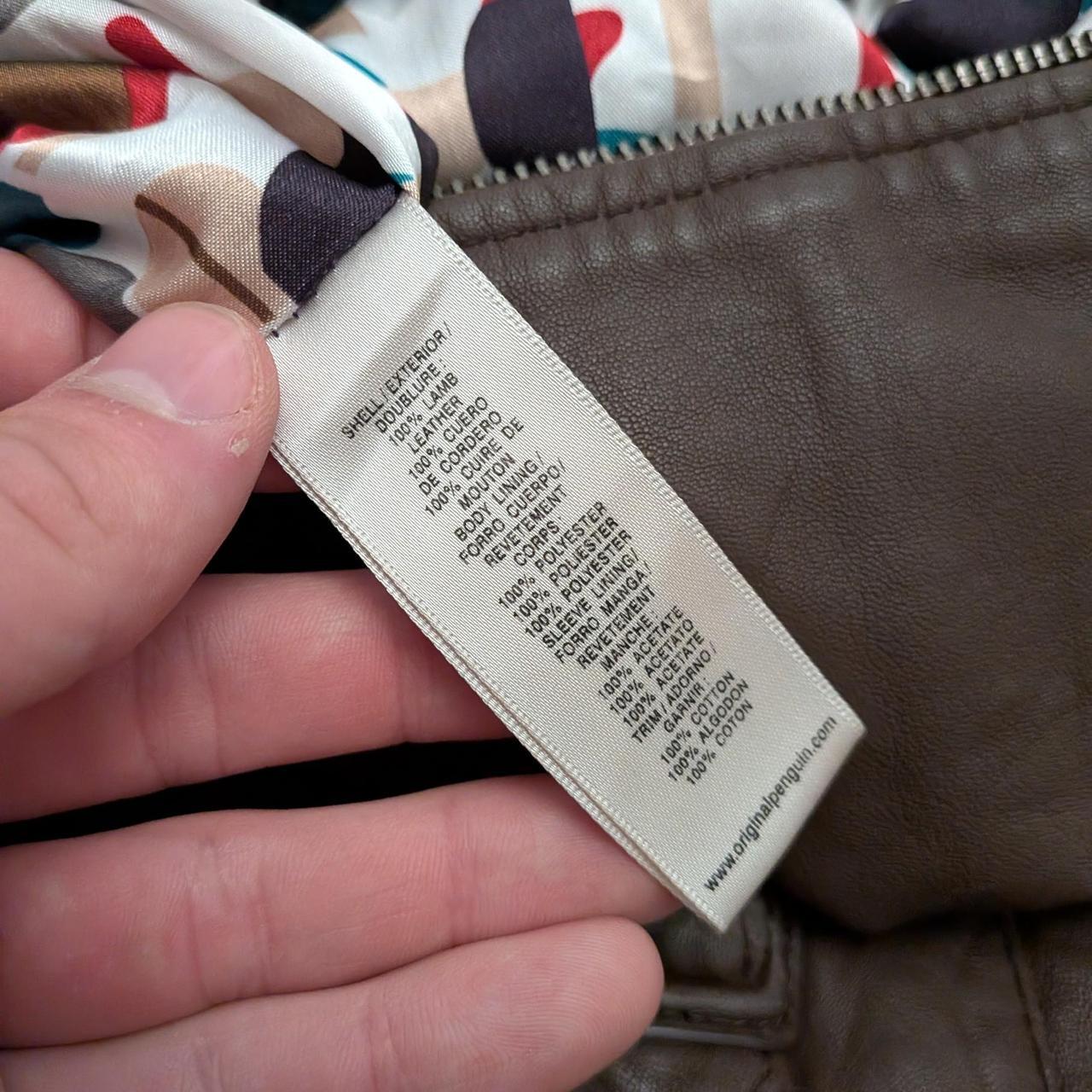 Penguin Leather Jacket (S)