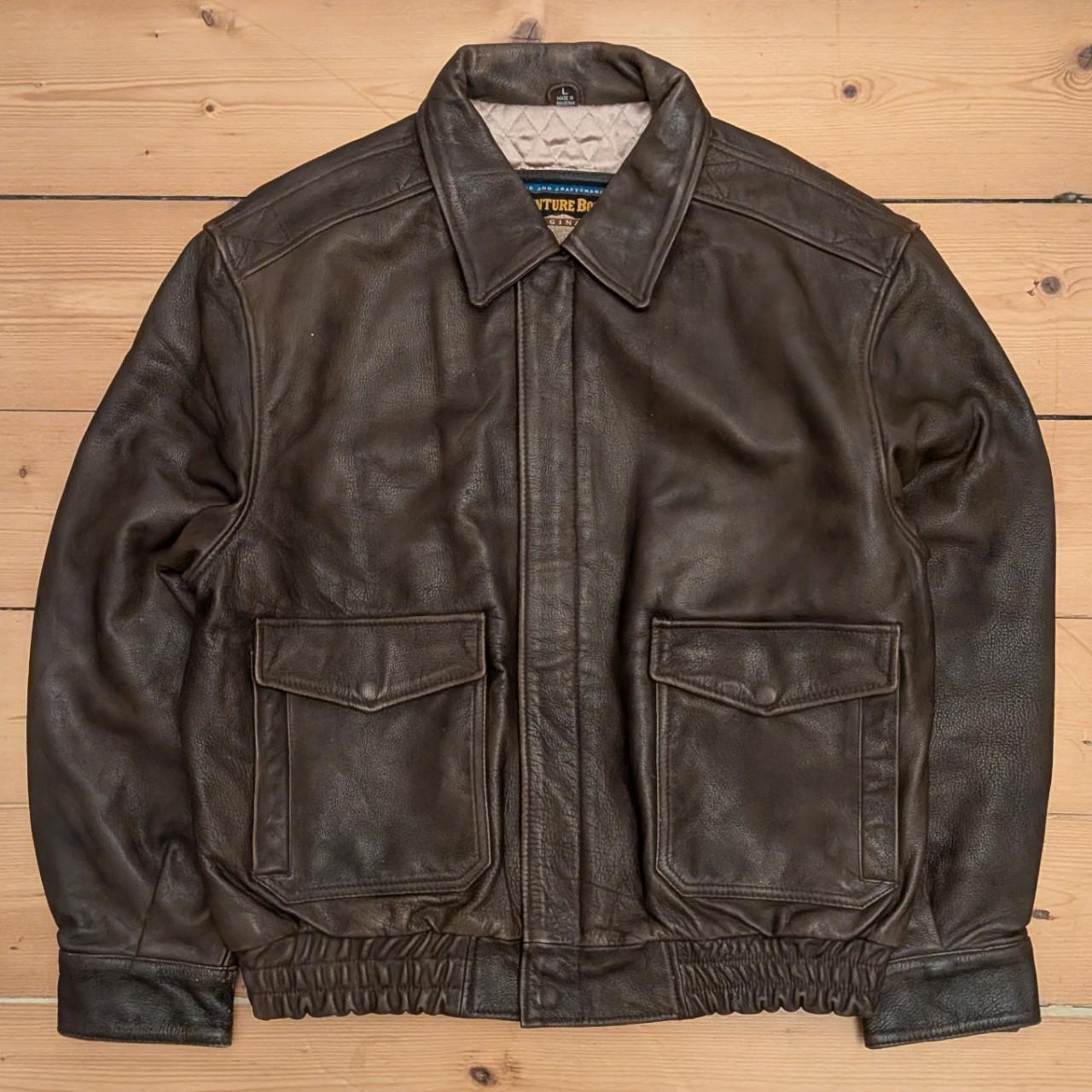 Adventure Bound Vintage Leather Jacket (L)
