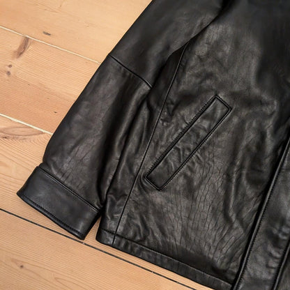 Jos A Bank Leather Jacket (XL)