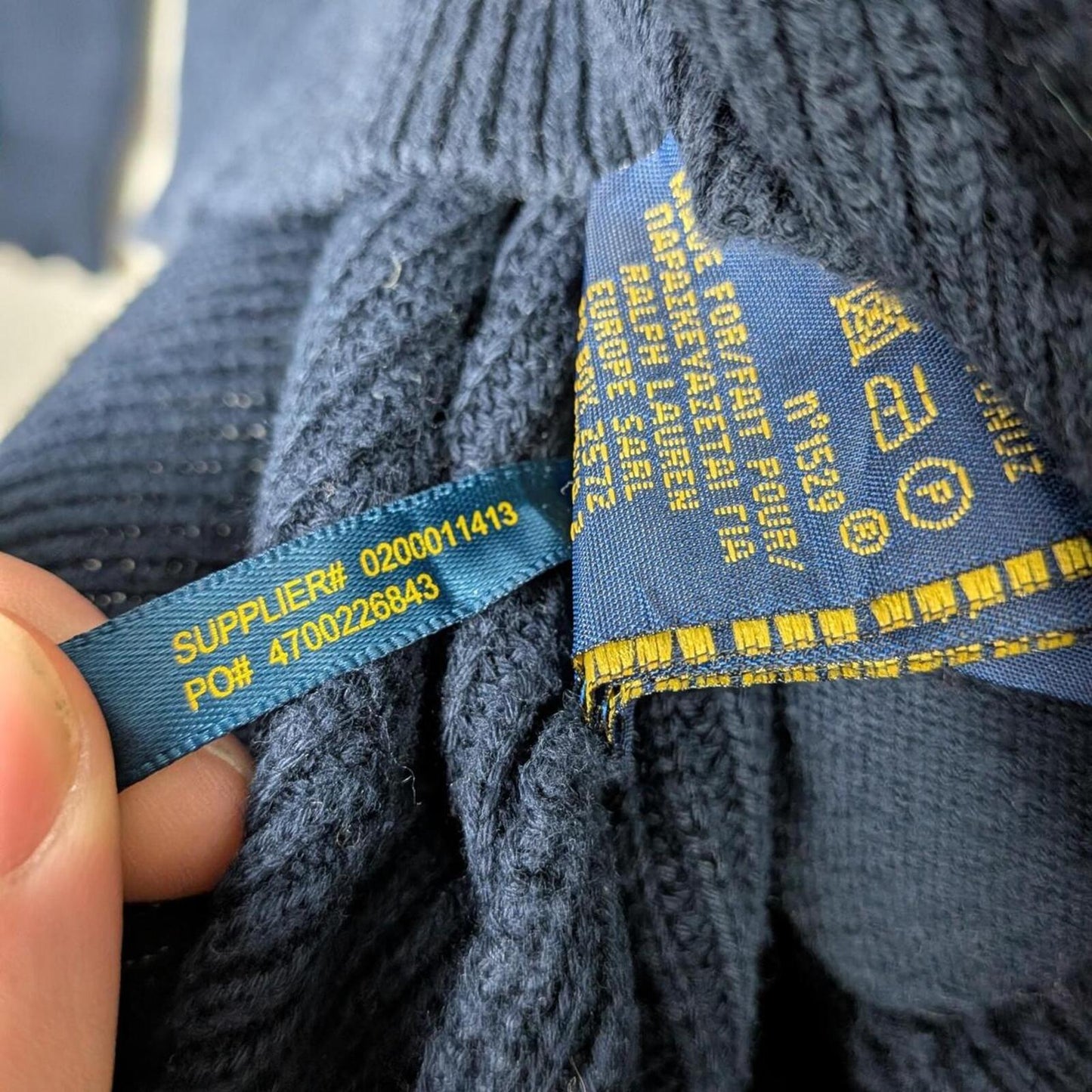 Polo Ralph Lauren Zip Up (XL)