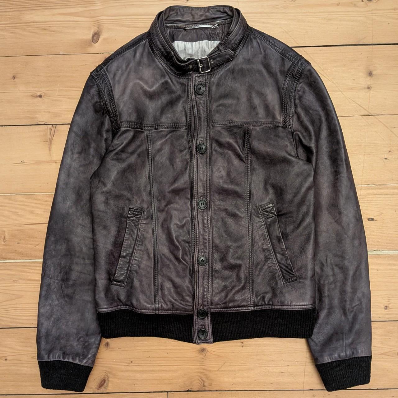Dolce & Gabbana Lambskin Leather Jacket (M)