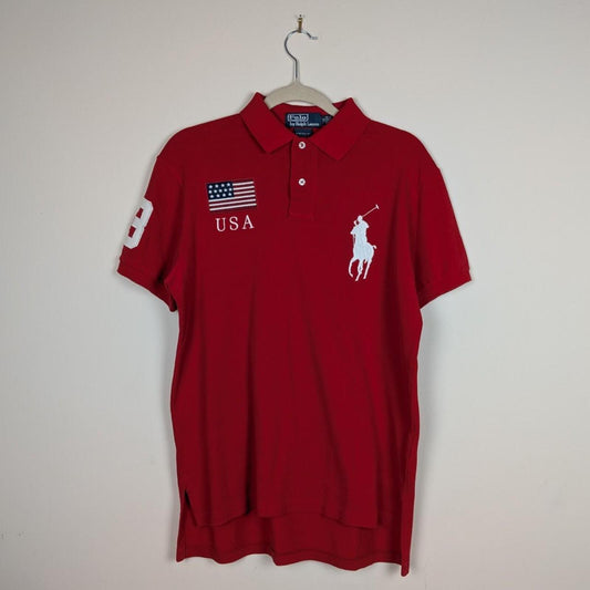 Polo Ralph Lauren USA Polo Shirt (M)