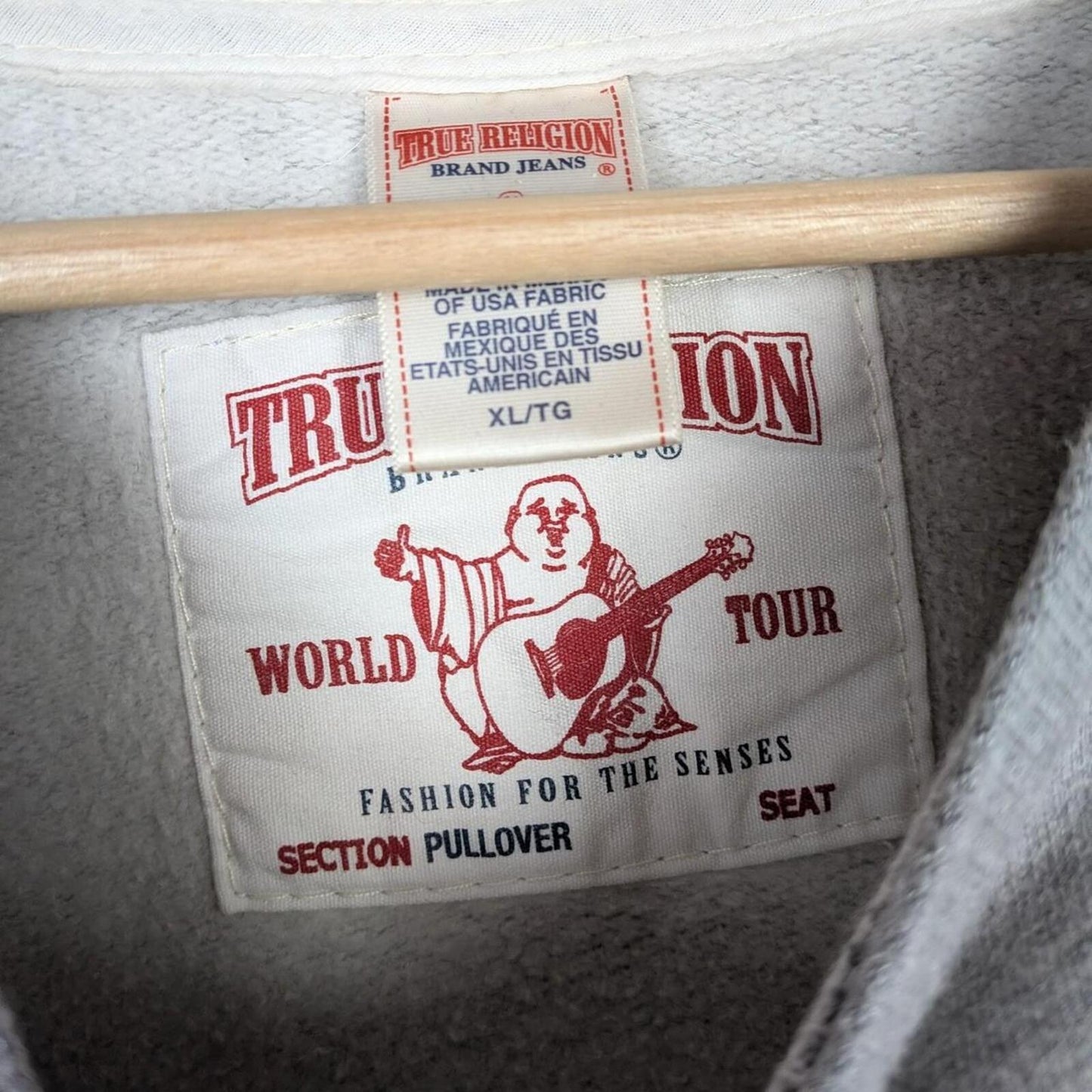 True Religion QT Sweatshirt (XL)
