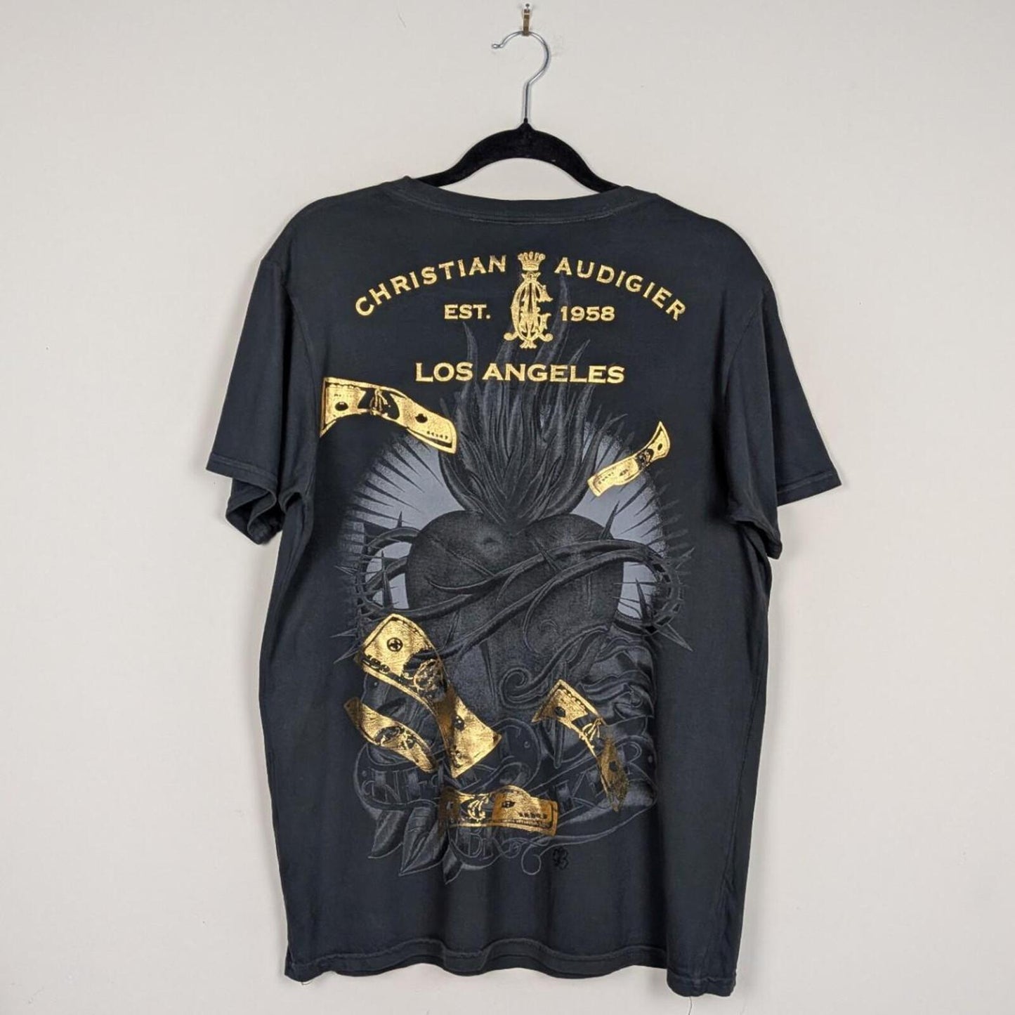 Christian Audigier T Shirt (L)