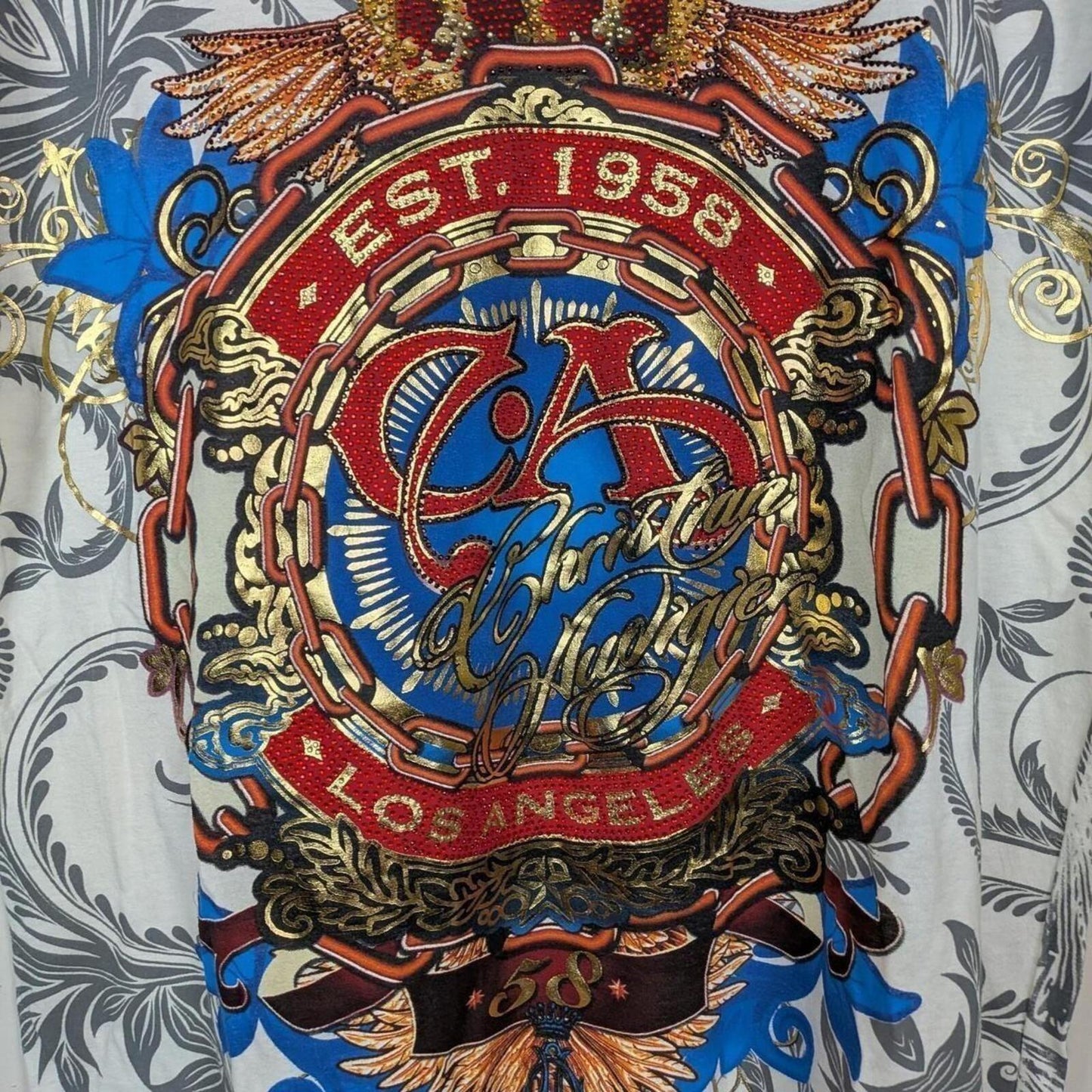 Christian Audigier T Shirt (L)
