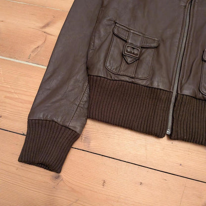 Penguin Leather Jacket (S)