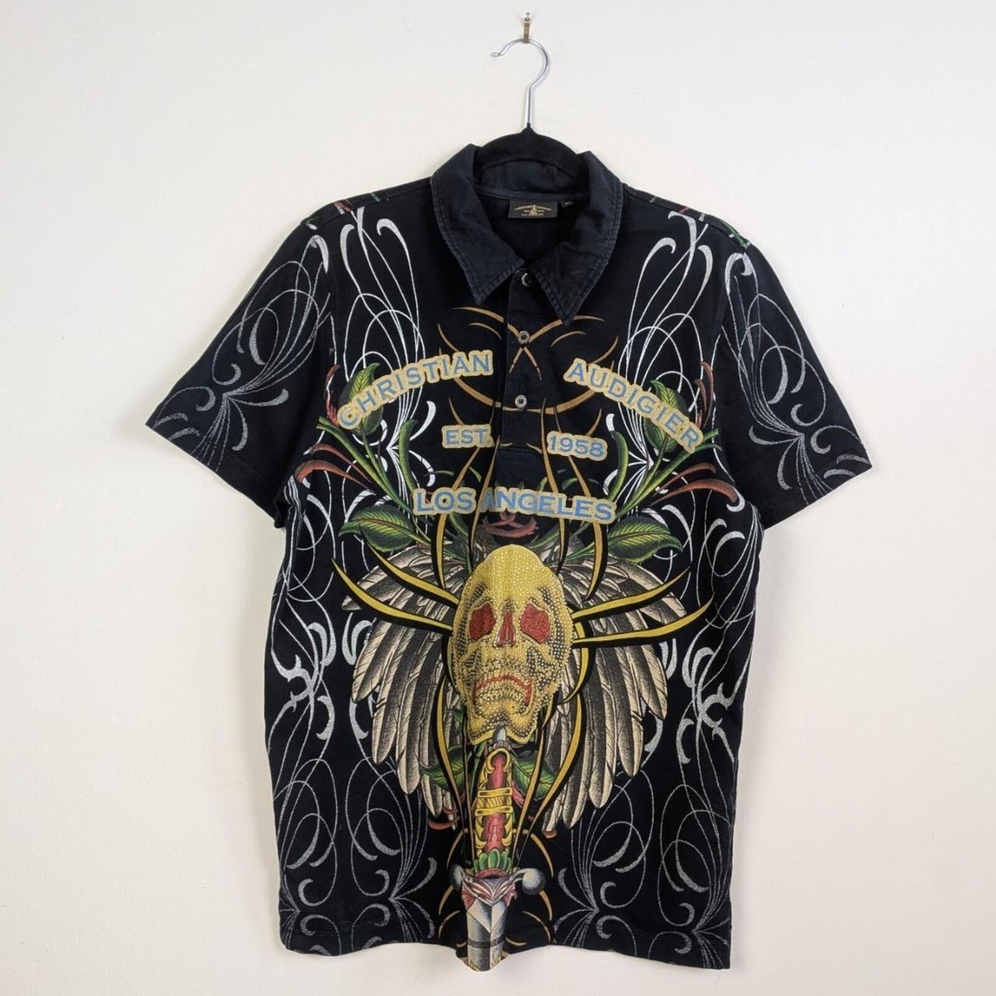Christian Audigier Polo Shirt (M)