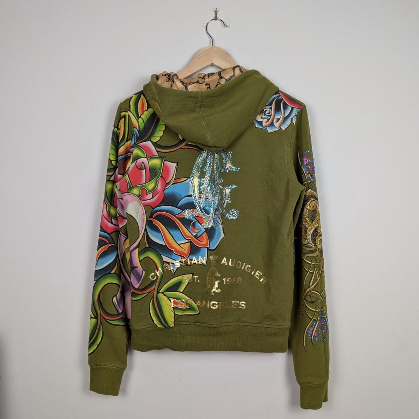 Christian Audigier Womens Hoodie (L)