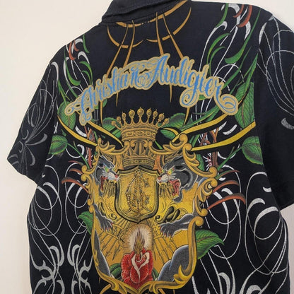 Christian Audigier Polo Shirt (M)