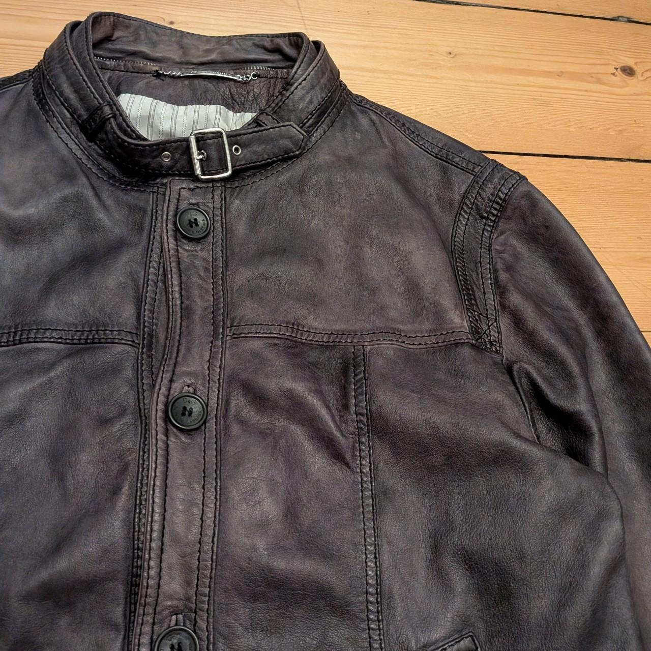 Dolce & Gabbana Lambskin Leather Jacket (M)