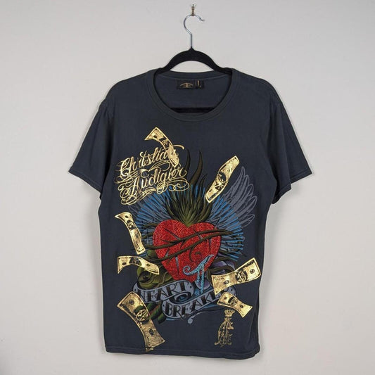 Christian Audigier T Shirt (L)