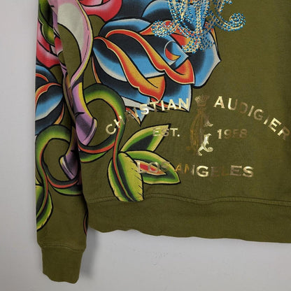 Christian Audigier Womens Hoodie (L)