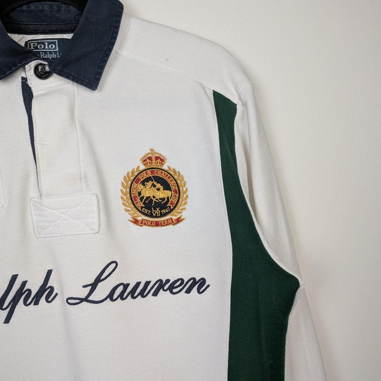 Polo Ralph Lauren Long sleeve Rugby shirt (M)