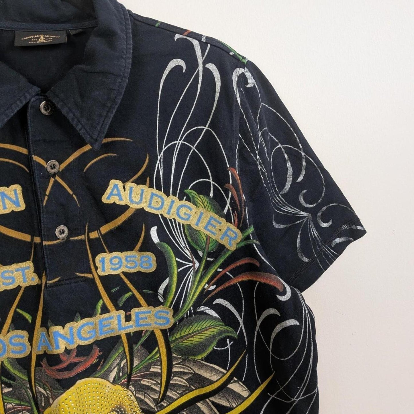 Christian Audigier Polo Shirt (M)