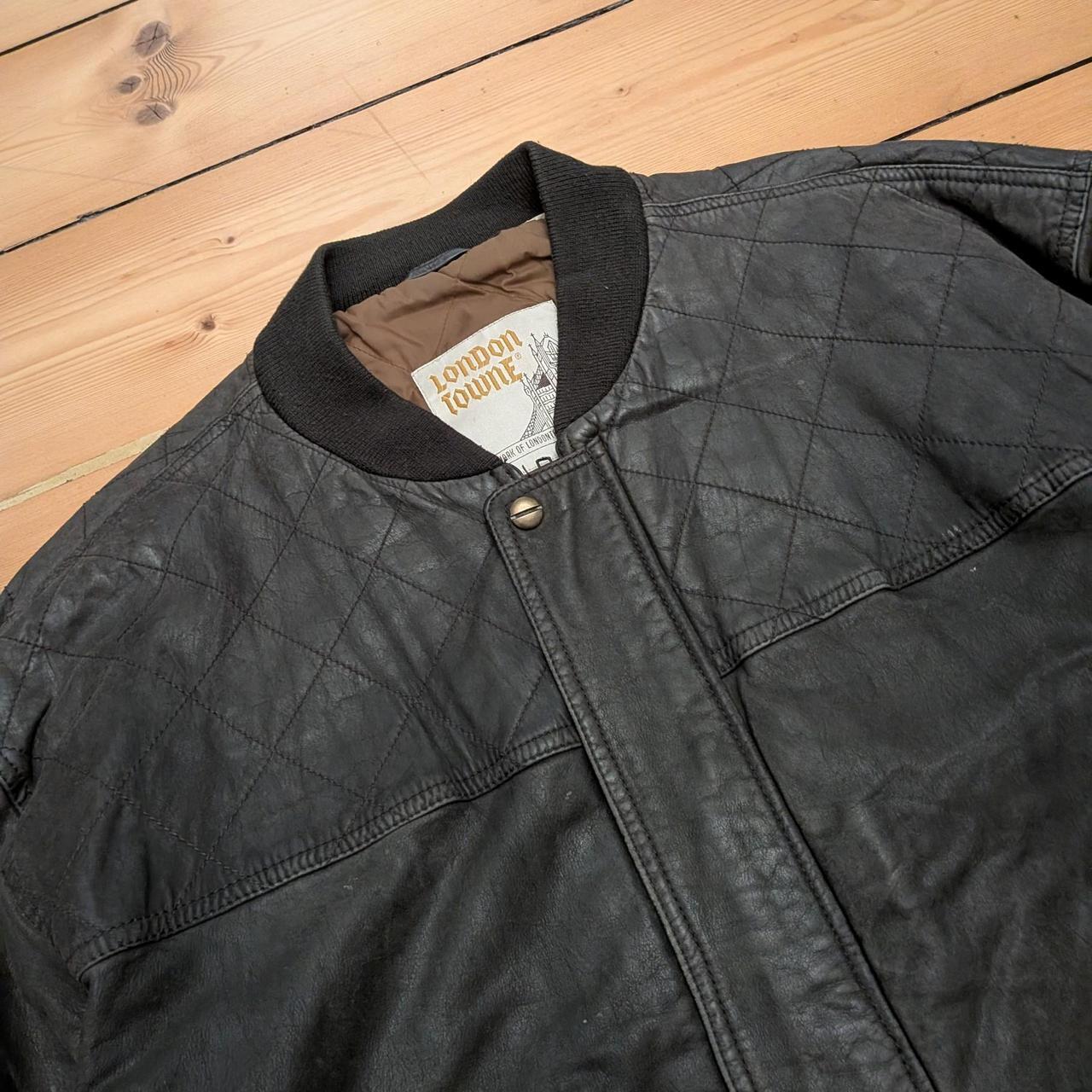 London Towne Leather Jacket (L)