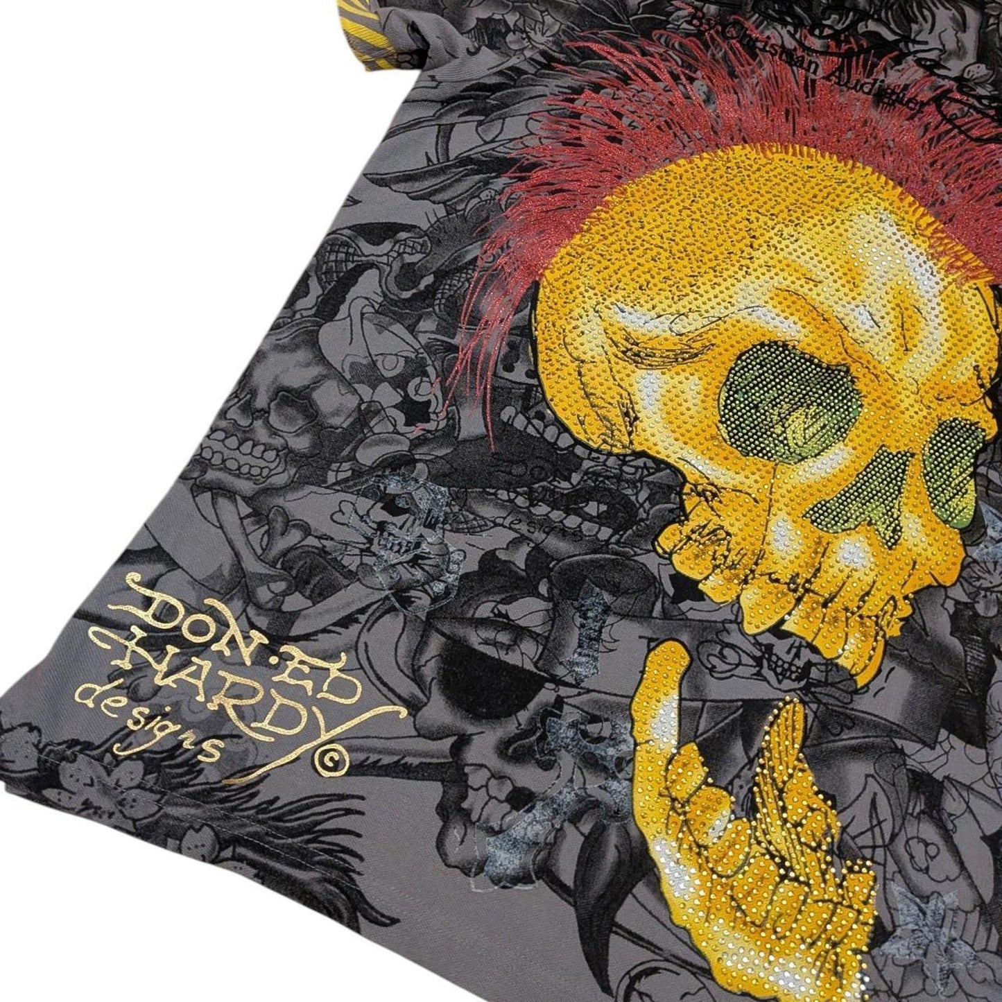 Ed Hardy by Christian Audigier Polo Shirt (M)