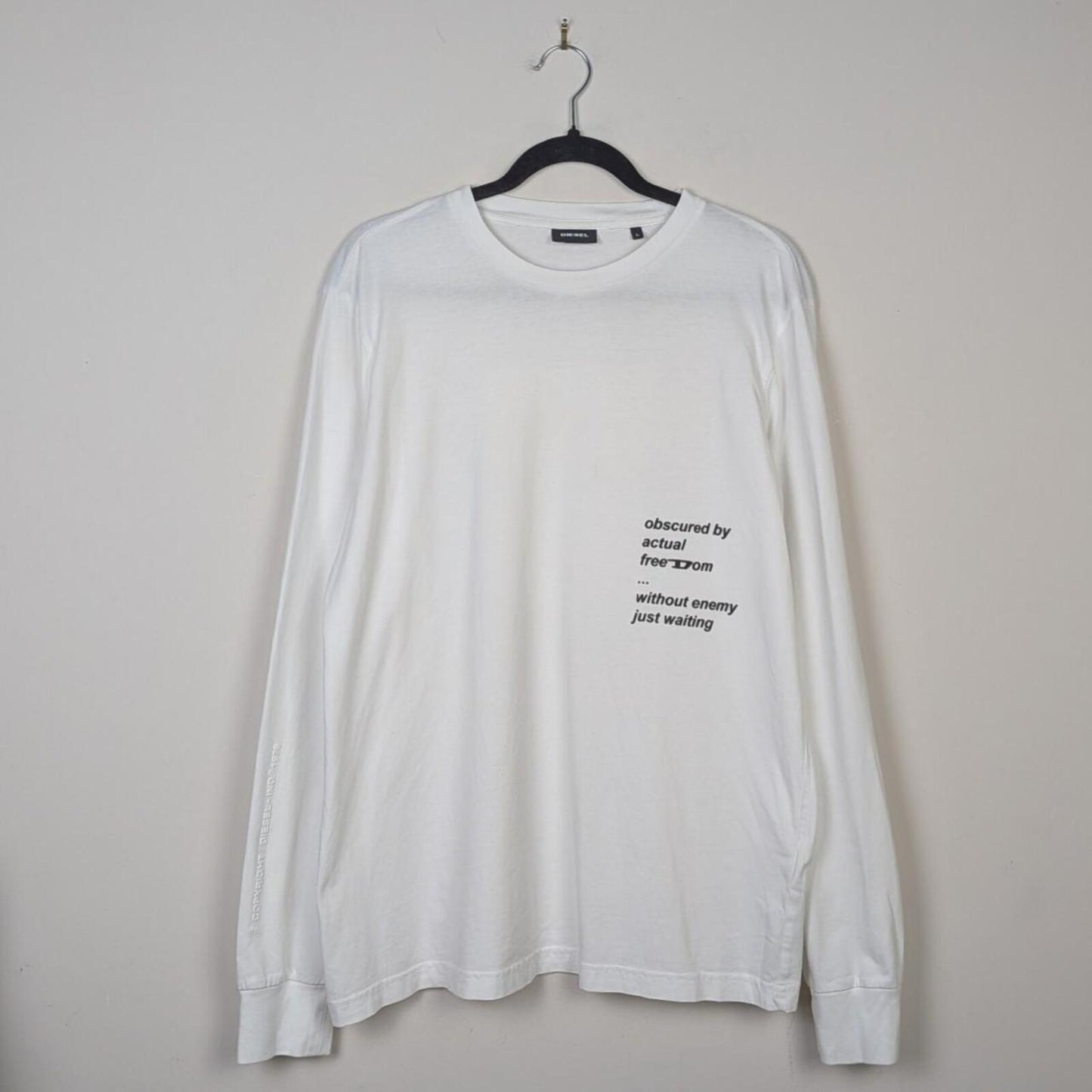 Diesel Long Sleeve T Shirt (L)