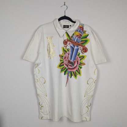 Christian Audigier Polo Shirt (XL)